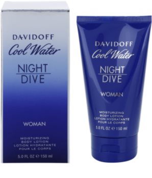 Davidoff Cool Water Woman Night Dive latte corpo per donna 150 ml