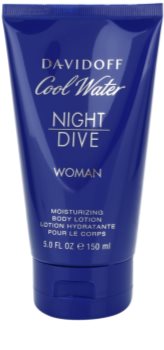 Davidoff Cool Water Woman Night Dive latte corpo per donna 150 ml