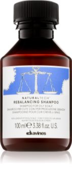 Davines Naturaltech Rebalancing globinsko čistilni šampon za mastno lasišče