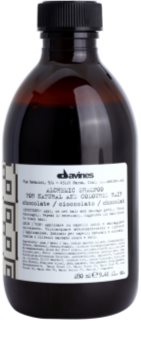 Davines Alchemic Chocolate champô para enfatização de cor de cabelo