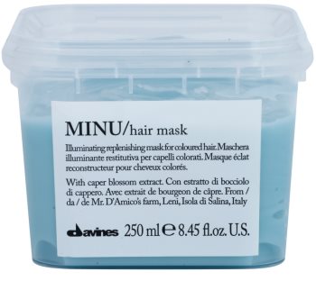 Davines Minu Caper Blossom obnovující maska pro barvené vlasy
