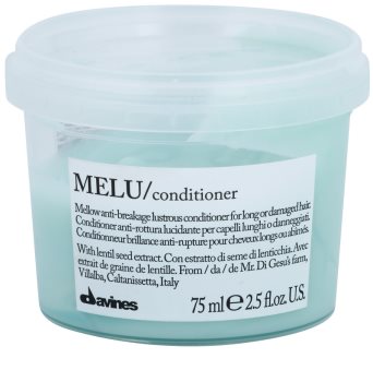 Davines Melu Lentil Seed Milde Conditioner voor Beschadigd en Broos Haar