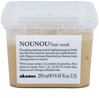 Davines NouNou maschera nutriente per capelli rovinati, trattati chimicamente