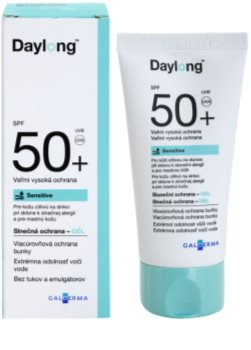 Daylong Sensitive zaščitni gel za mastno občutljivo kožo SPF 50+