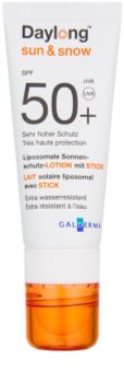 Daylong Sun & Snow liposomska zaščitna krema za obraz in balzam za ustnice 2 v 1 SPF 50+