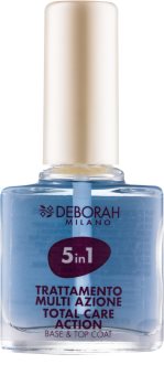 Deborah Milano Nail Care основа та закріплювач для лаку для нігтів 5 в 1