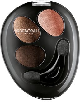 Deborah Milano HI-TECH Ombretto Trio Eyeshadow Trio for Eet and Dry Use