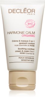 Decléor Harmonie Calm Bio pomirjajoča lahka krema in maska 2 v 1