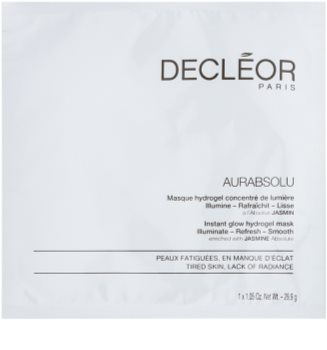 Decléor Aurabsolu Masca hidrogel lumineaza si catifeleaza pielea
