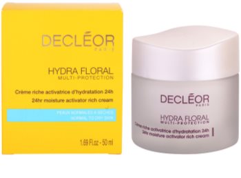 Decléor Hydra Floral bogaty krem nawilżający do cery normalnej i suchej