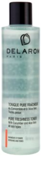 Delarom Cleaning and Removing Reinigende Verfrissende Tonic met Komkommer en Aloe Vera