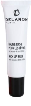 Delarom Essential balsam de buze cu unt de shea organic