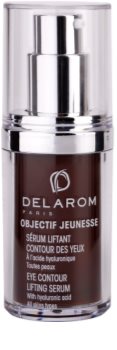 Delarom Lifting ser cu efect de lifting pentru conturul ochilor cu acid hialuronic