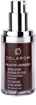 Delarom Lifting ser cu efect de lifting pentru conturul ochilor cu acid hialuronic