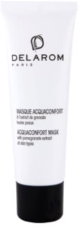 Delarom Moisturizing feuchtigkeitsspendende Gesichtsmaske mit Extrakten aus Granatapfel