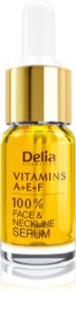 Delia Cosmetics Professional Face Care Vitamins A+E+F Anti-Wrinkle Serum For Face And Décolleté