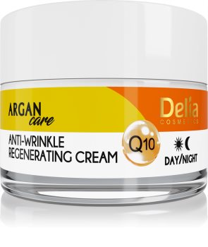 Delia Cosmetics Argan Care regeneracijska krema proti gubam s koencimom Q10