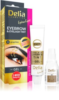 Delia Cosmetics Eyebrow Expert teinture sourcils et cils avec activateur