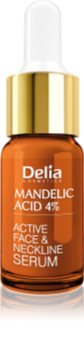 Delia Cosmetics Professional Face Care Mandelic Acid vyhlazujicí sérum s kyselinou mandlovou na obličej, krk a dekolt