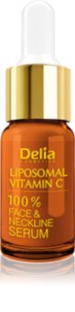 Delia Cosmetics Professional Face Care Vitamin C rozjasňujicí sérum s vitaminem C na obličej, krk a dekolt