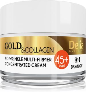 Delia Cosmetics Gold & Collagen 45+ festigende Anti-Faltencreme