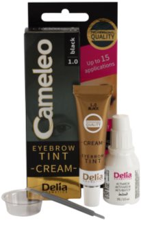 Delia Cosmetics Cameleo Vopsea crema profesionala pentru sprancene fără amoniac