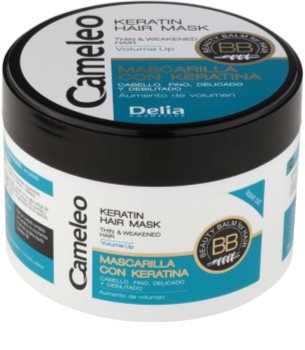 Delia Cosmetics Cameleo BB máscara de queratina para cabelo fino e sem volume