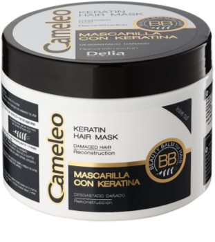Delia Cosmetics Cameleo BB máscara de queratina para cabelo danificado