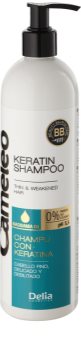 Delia Cosmetics Cameleo BB Keratine Shampoo voor Fijn en Futloss Haar