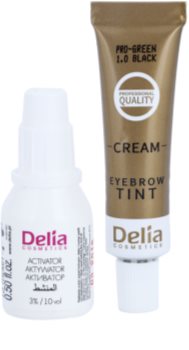Delia Cosmetics Cameleo Pro Green фарба для брів без аміаку