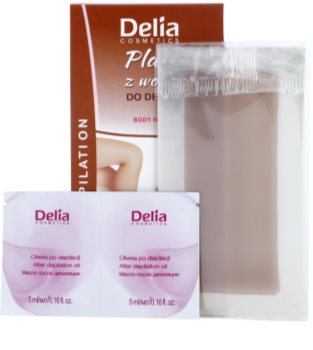 Delia Cosmetics Depilation Chocolate Fragrance Enthaarungswachsstreifen für den Körper