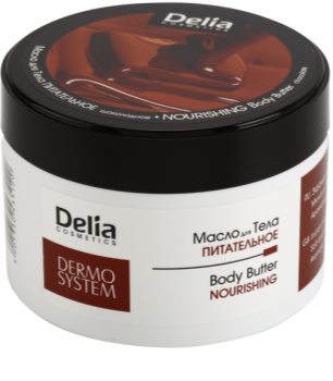 Delia Cosmetics Dermo System tápláló vaj a testre bambuszolajjal és csokoládéval