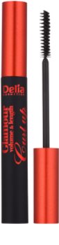 Delia Cosmetics Glamour об'ємна моделююча туш з ефектом подовження вій