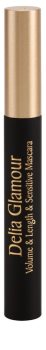 Delia Cosmetics Glamour об'ємна та подовжуюча туш для вій для чутливих очей