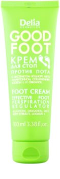 Delia Cosmetics Good Foot lábkrém az erőteljes izzadás ellen