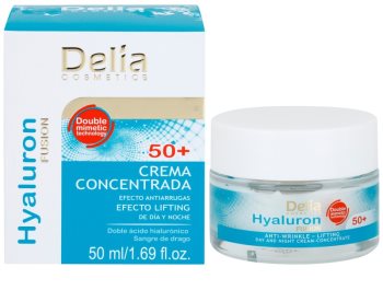 Delia Cosmetics Hyaluron Fusion 50+ spevňujúci protivráskový krém