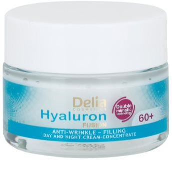 Delia Cosmetics Hyaluron Fusion 60+ protivráskový krém obnovujúci hustotu pleti