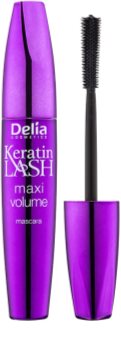 Delia Cosmetics Keratin Lash туш для вій для максимального об'єму