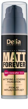 Delia Cosmetics Matt Forever fond de teint léger