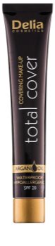 Delia Cosmetics Total Cover vodoodporni tekoči puder SPF 20