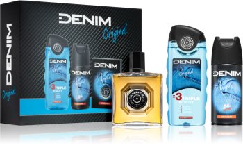 denim original woda po goleniu 100 ml   zestaw 