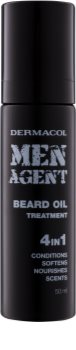 Dermacol Men Agent масло-грижа за брада 4 в 1