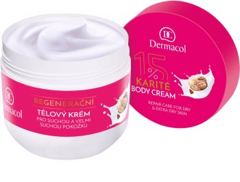 Dermacol Body Care Karité cremă de corp regeneratoare pentru pielea uscata sau foarte uscata