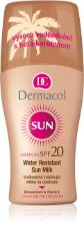 Dermacol Sun Water Resistant vodeodolné mlieko na opaľovanie SPF 20