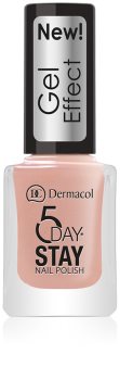 Dermacol 5 Day Stay lac de unghii cu efect de gel