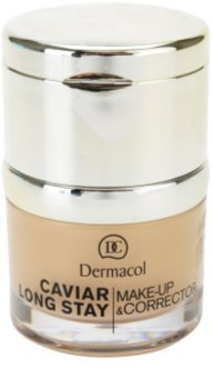 Dermacol Caviar Long Stay стійкий тональний крем з екстрактом ікри та вдосконалюючий коректор