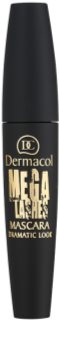 Dermacol Mega Lashes Dramatic Look maskara za volumen in privihanje trepalnic