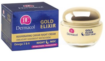Dermacol Gold Elixir crema de noapte pentru reintinerire cu caviar