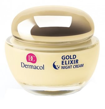 Dermacol Gold Elixir crema de noapte pentru reintinerire cu caviar