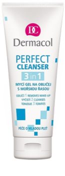 Dermacol Perfect gel limpiador para rostro de algas marinas
